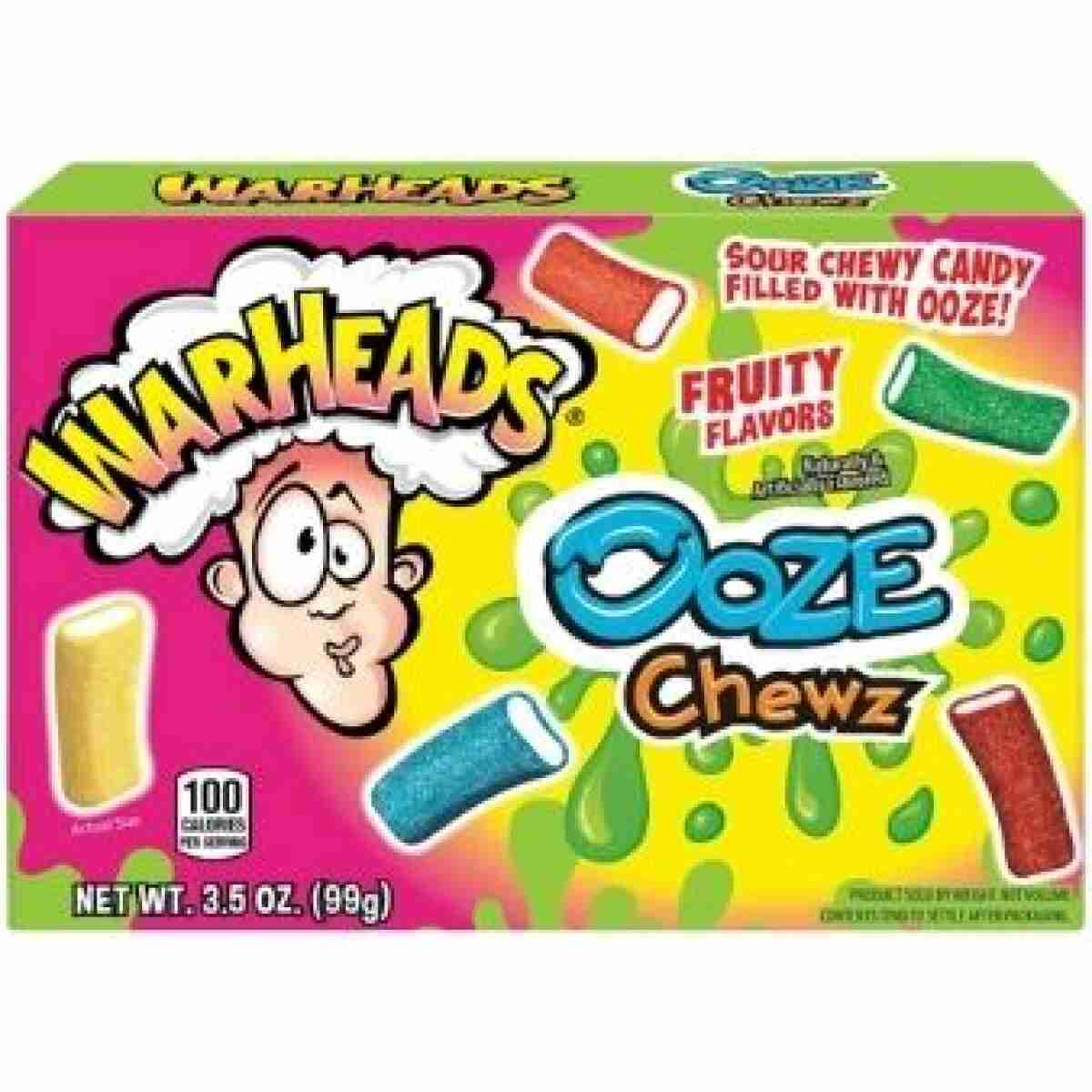Warheads Ooze Chewz 113 g (1x12)