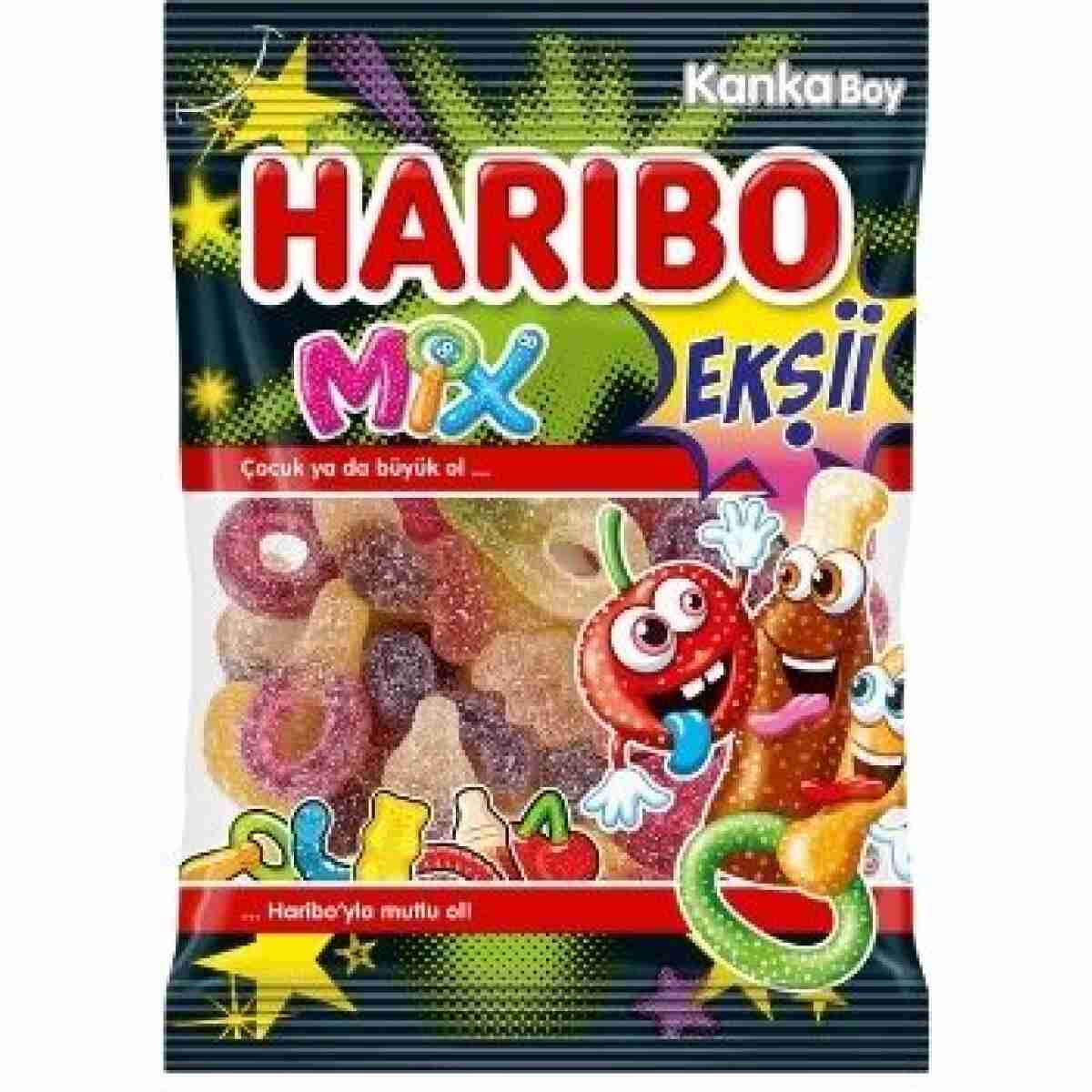 Haribo Mix Sour (Halal) 70 gr (1x24)