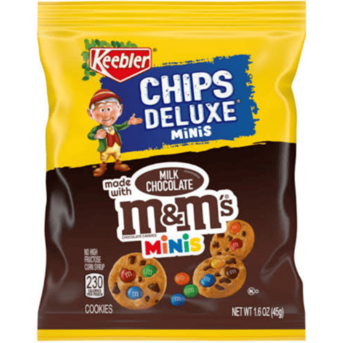Keebler Chips Deluxe M&M minis cookies 45 g (1x30)
