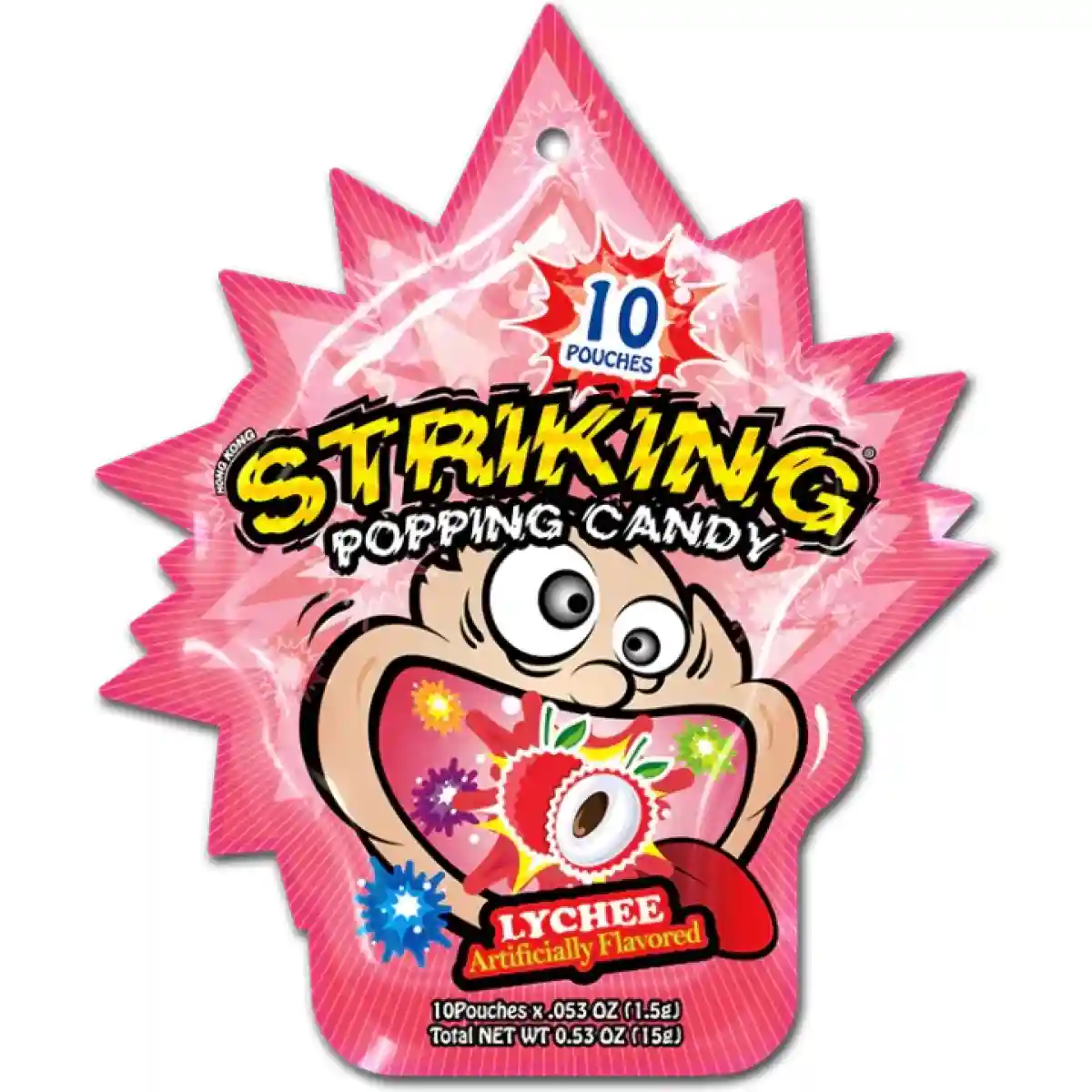 Striking Popping Candy Lychee 15g (1x12)