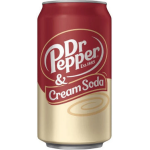 Dr Pepper Cream Soda 355ml (1x12)