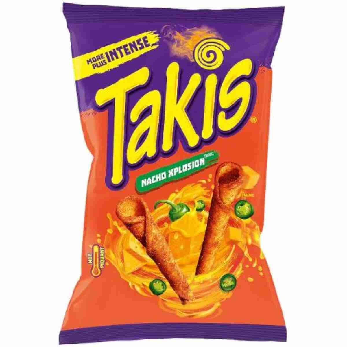 Takis Intense Nacho (Spain) 100 g (1x18)