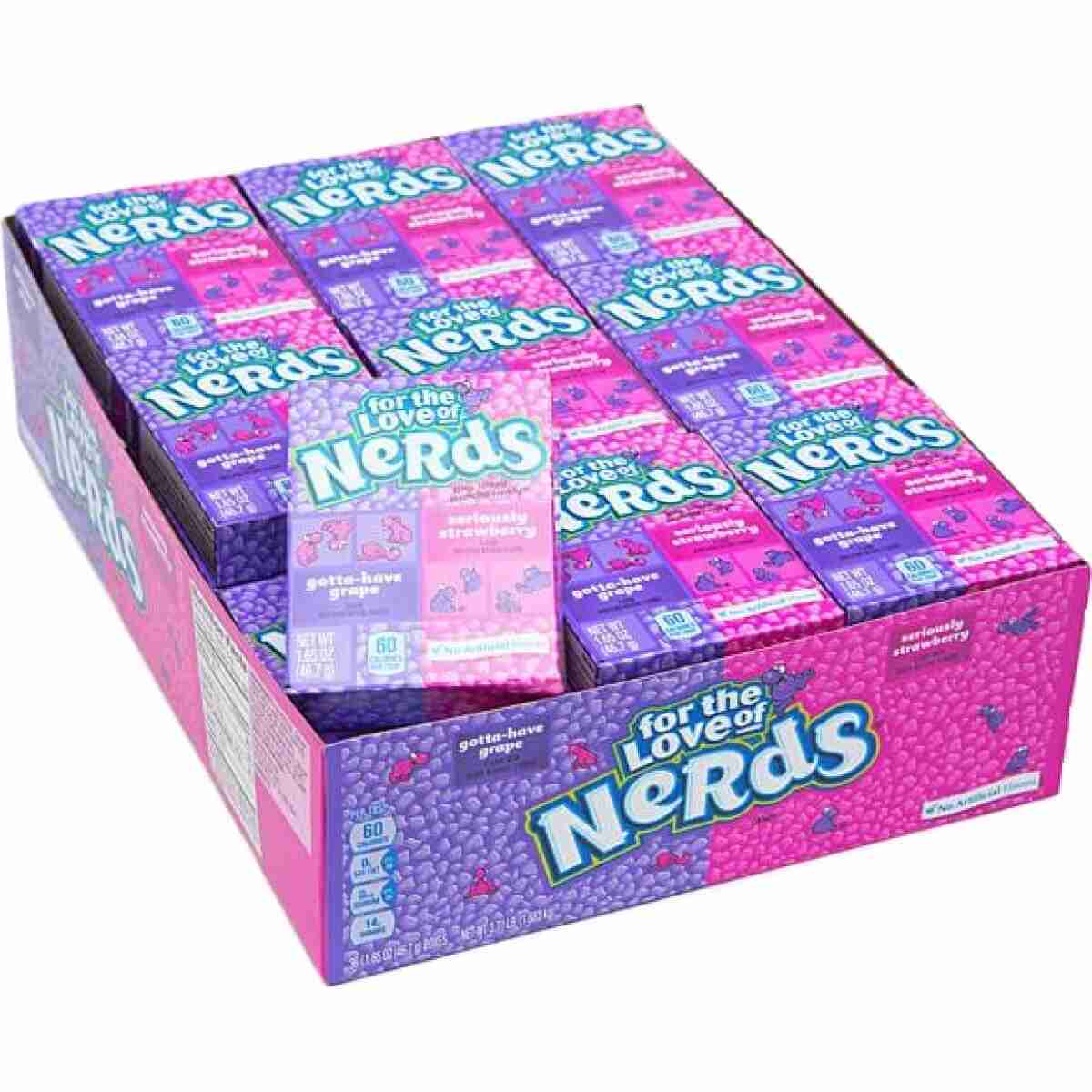 NERDS Grape+Strawberry 46g (1x36)