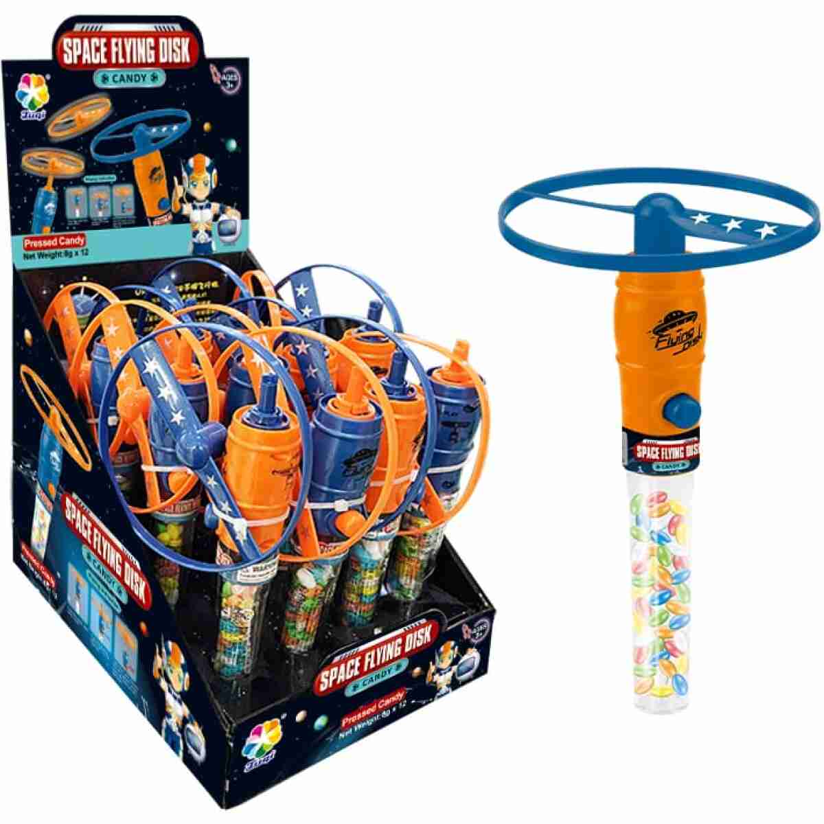 Flying Disk Candy Toys (1x12)