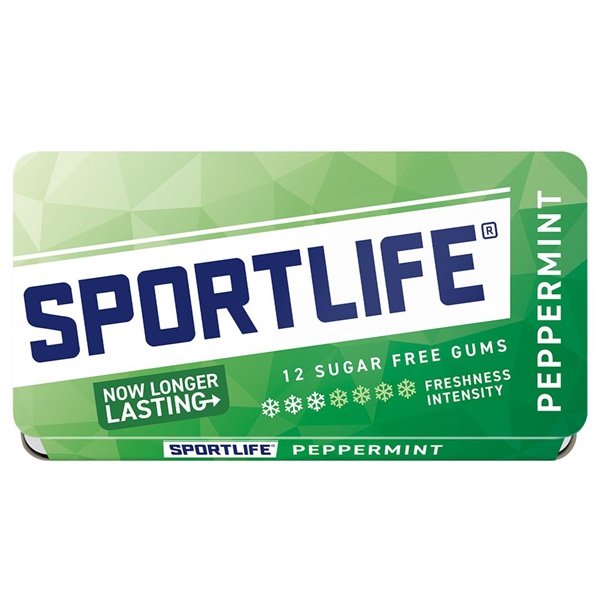 sportlife-peppermint-single-18-Gram-3333280-89191 SPORTLIFE PEPPERMINT (1x48) - Afbeelding 1