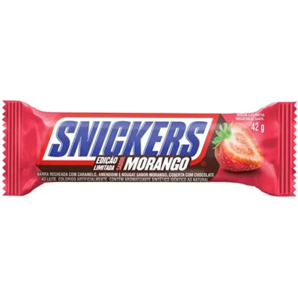 SNICKERS Morango Strawberry 42g (1x20)