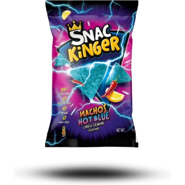 SNACKINGER HOT BLUE 95GR (1x12)