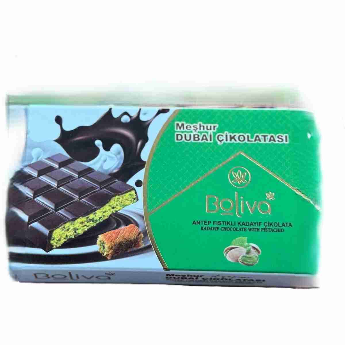 Boliva Dubai Chocolade 75 gr (1x40)