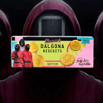 Squid Game Dalgona Biscuits Limited Edition 140g (1x24)