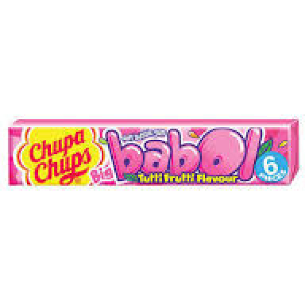 Chupa Chups Babol Tutti Frutti 28 gr (1x20)