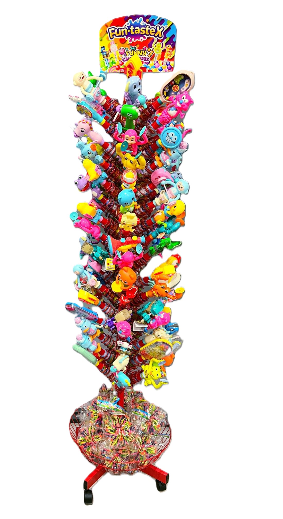 Standing Candy Fun-tasteX Funny Candy Stand (1×24) – Elegance Brands