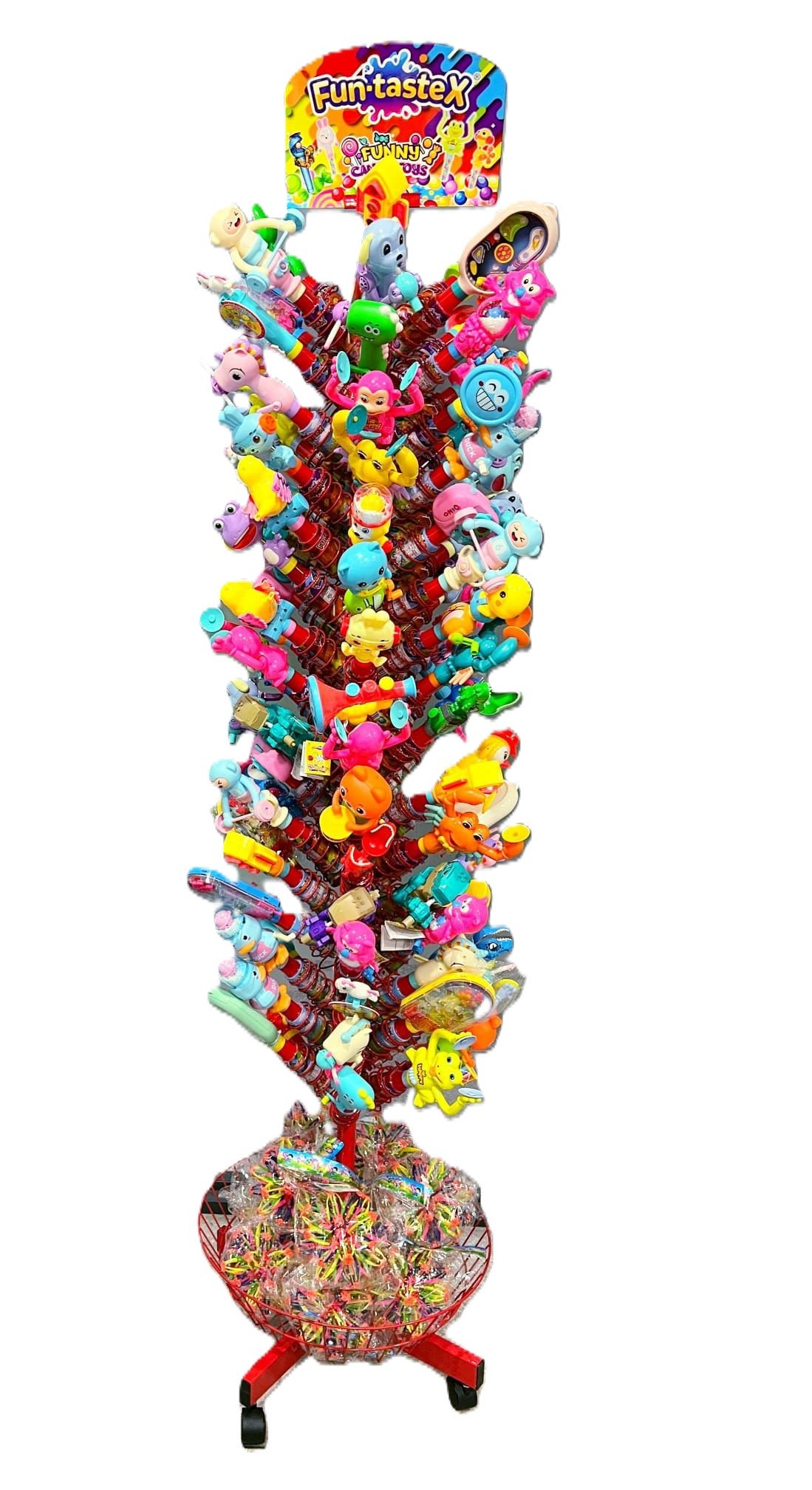 Fun-tasteX Funny Candy Stand (1×1) (Gewoon Stand) – Elegance Brands