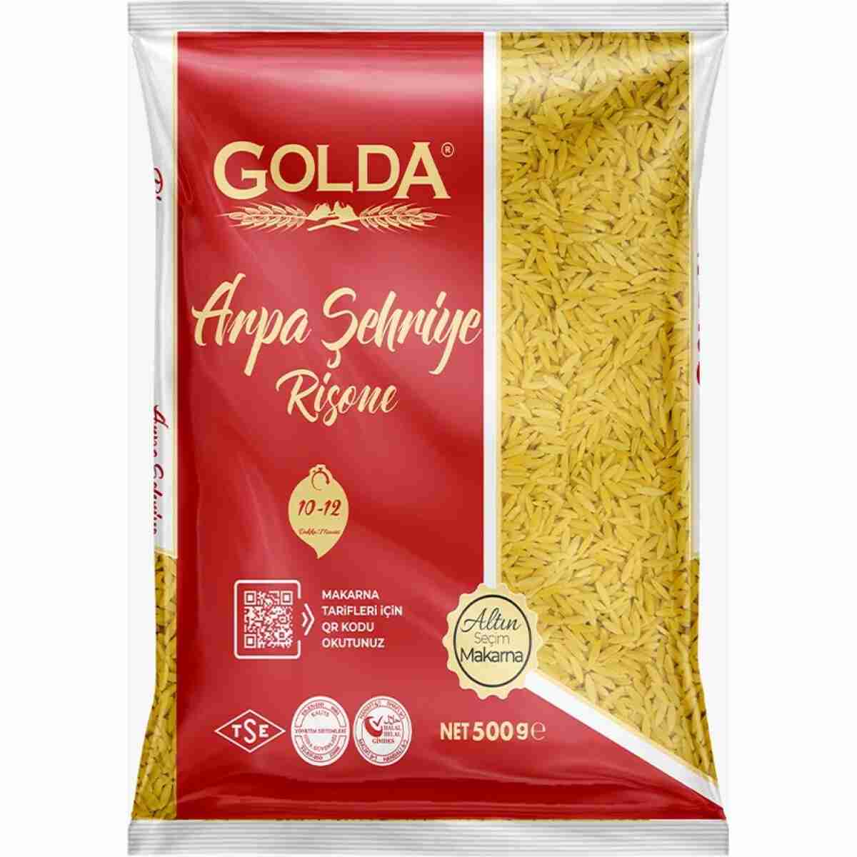 Golda Arpa Şehriye 500 gr (1x20)
