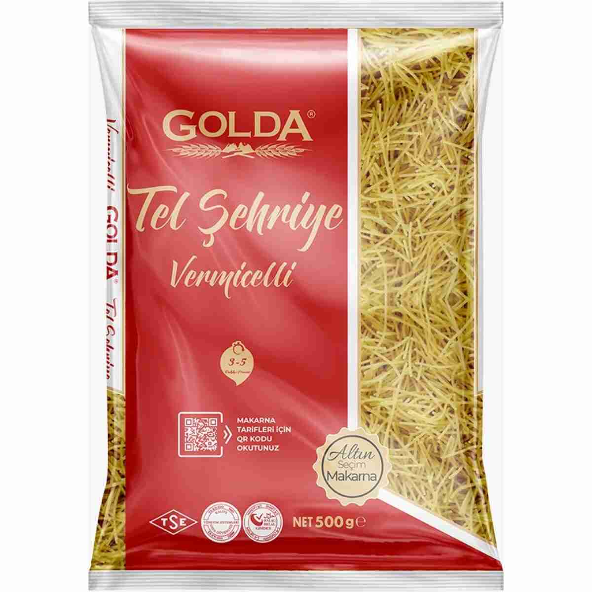Golda Tel Şehriye 500 gr (1x20)