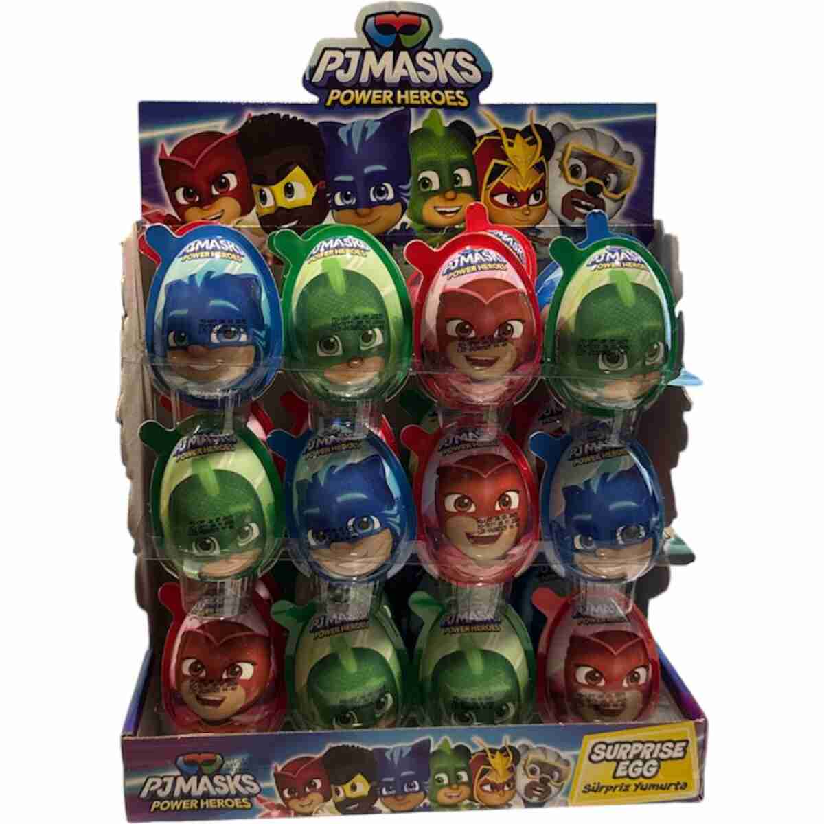 PJ MASKS Surprise Egg 17g (1x24)