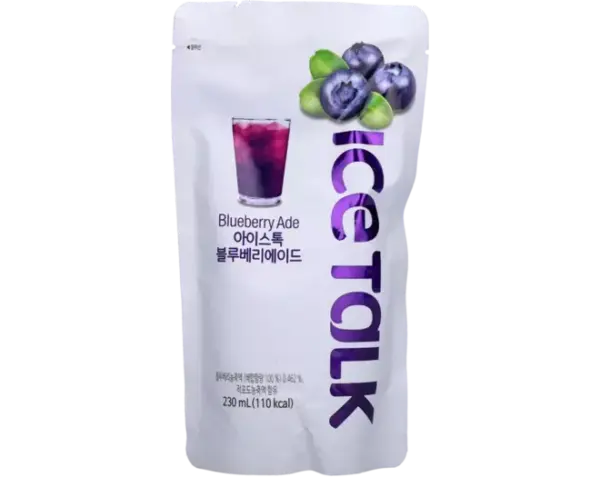 Ice Talk Blueberry Ade Ice Talk Blueberry Ade Korean 230 ml (1x10) - Afbeelding 1