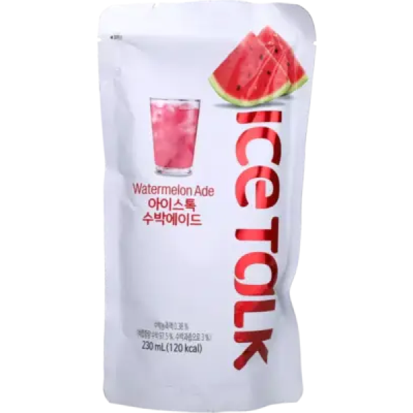 Ice Talk Watermelon Ade Korean 230 ml (1x10)