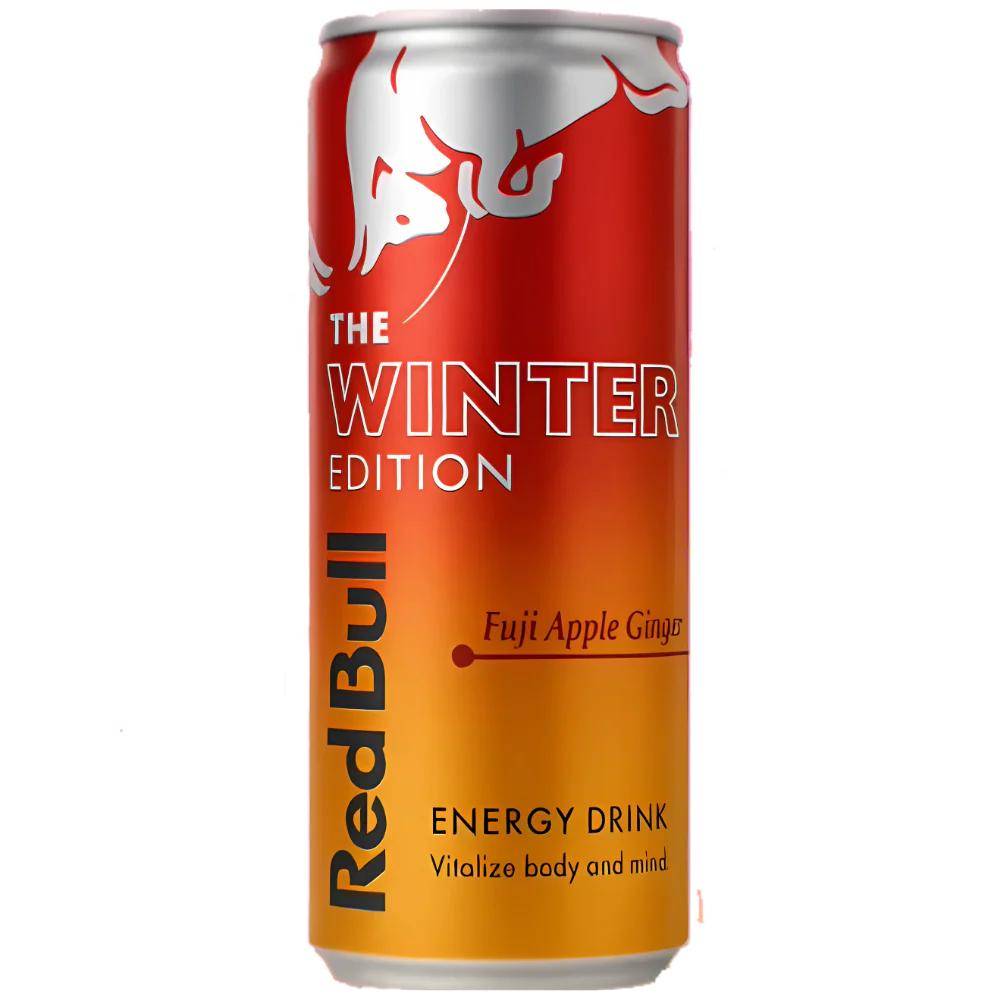 RedBull_d1049828-8bdf-4834-9858-f6cb835405c2 Red Bull Winter Fuji Apple & Ginger 250 ml (1x12) - Afbeelding 1
