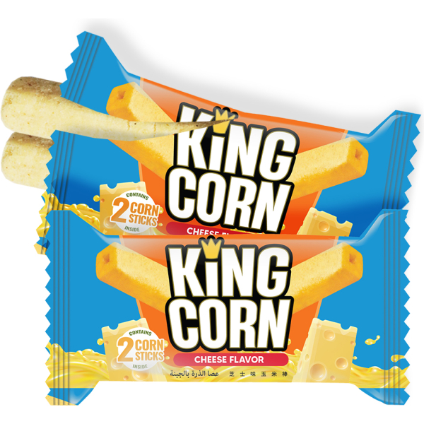 King Corn Sticks Cheese Flavor 5x20 g (1x8)