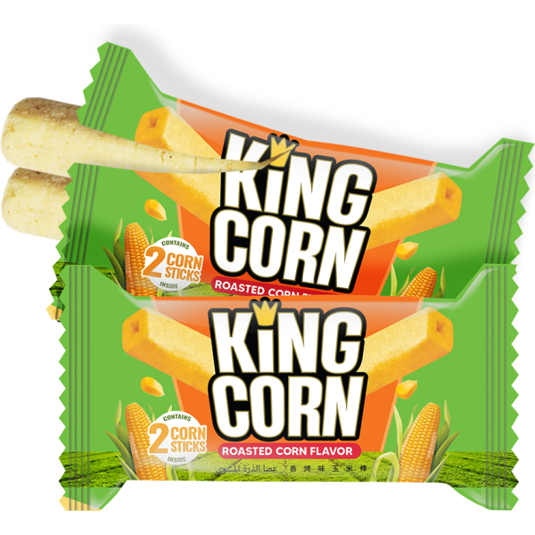 King Corn Sticks Roasted Corn Flavor 5x20 g (1x8)