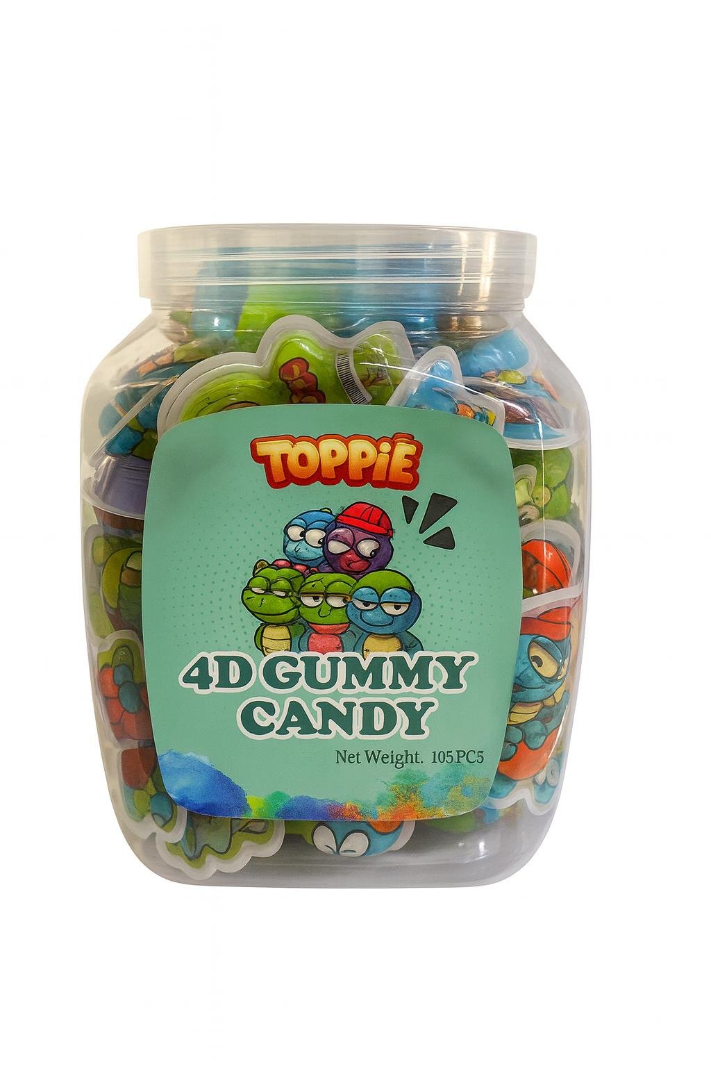 WhatsApp Image 2025-11-11 at 07.39.07 (3) Soft Gummy Candy 4D 10 gr (1x50) - Afbeelding 1