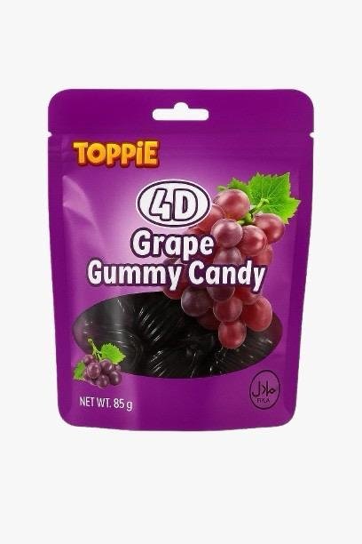 WhatsApp Image 2025-11-11 at 07.39.08 (5) 4D Grape Gummy Candy 80g (1x16) - Afbeelding 1