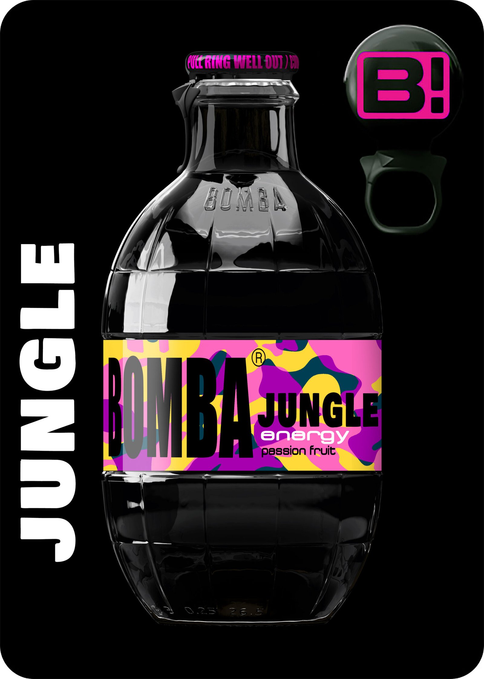 GB JUNGLE BOMBA Jungle Energy 250ml (1x12) - Afbeelding 1