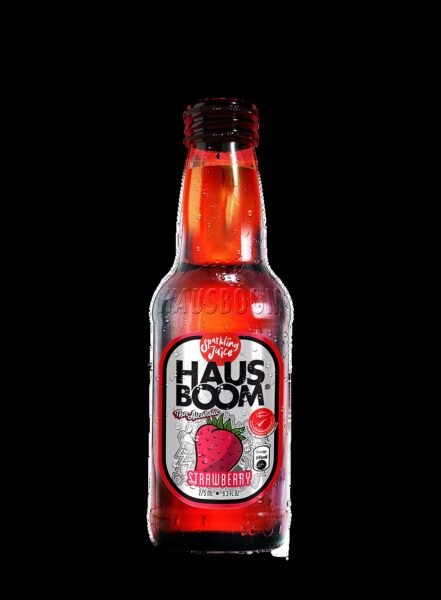 HausBoom Sparkling Drink Strawberry 275ml (1X24)