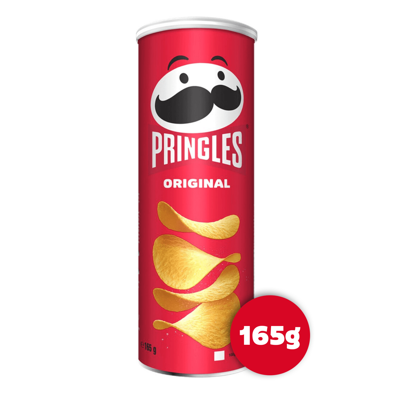 Pringles-Original-19x-165gr-3 Pringles Original Chips 165 gr (1x19) - Afbeelding 1