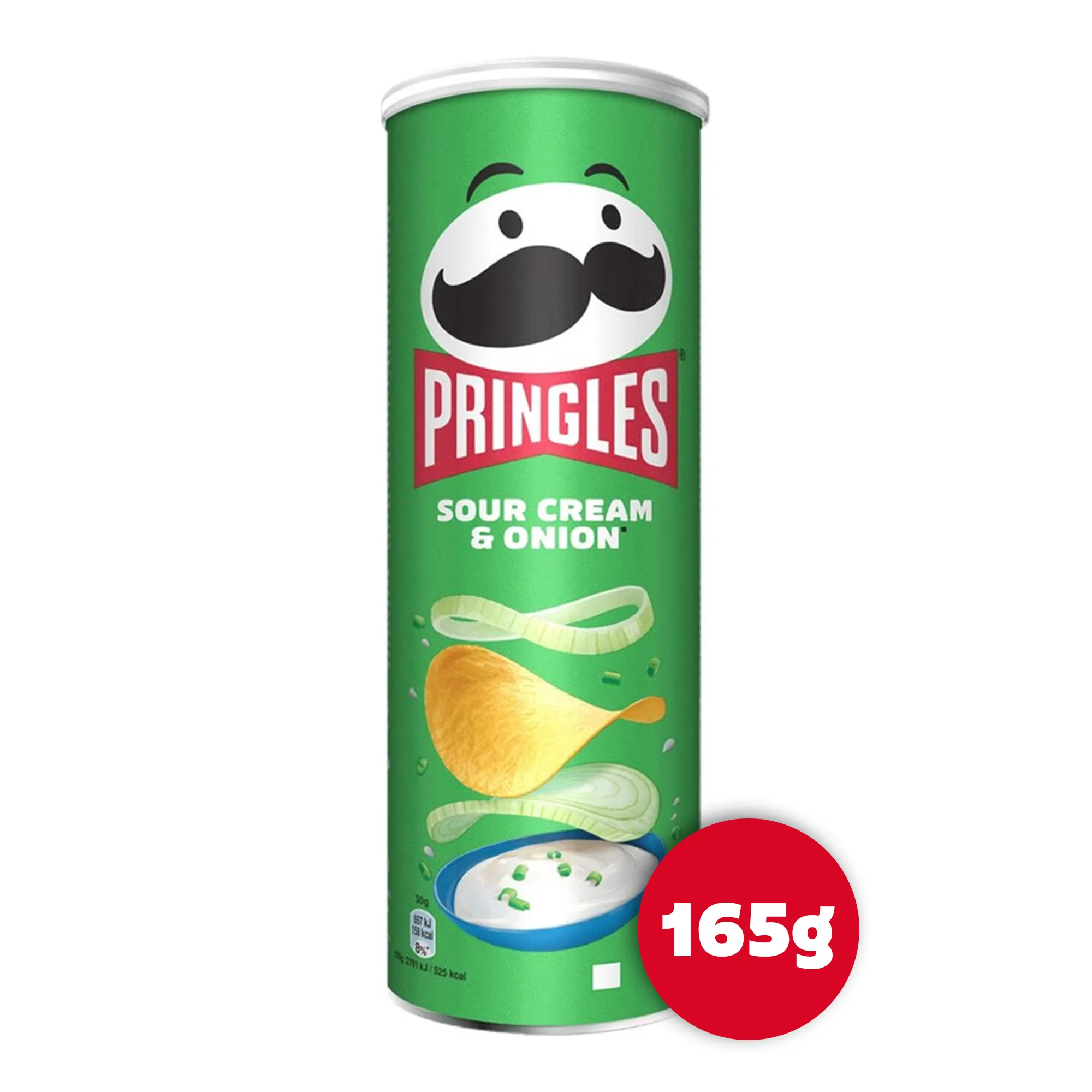 Pringles-Sour-Cream-Onion-19x-165gr-1_png Pringles Sour Cream & Onion Chips 165 gr (1x19) - Afbeelding 1