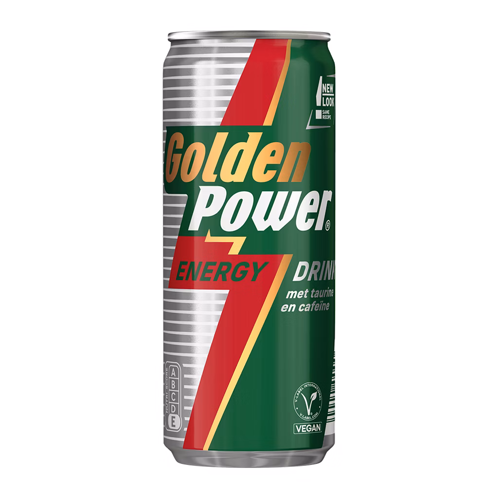 golden2 Golden Power Energy Drink 250 ml NL (1x24) - Afbeelding 1