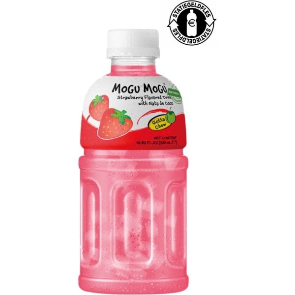 MoGu MoGu Aardbei 320 ml (1x24)