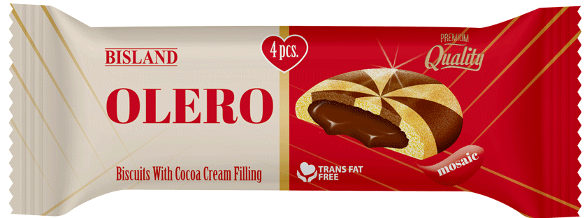 olero mosaic_4 adet Olero Biscuits Mosaic 28gr (1x24) - Afbeelding 1