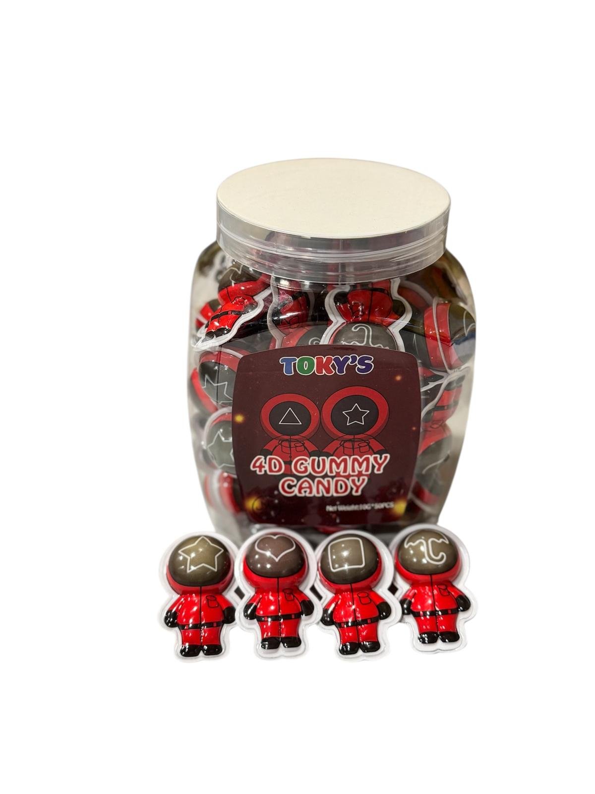 WhatsApp Image 2026-01-09 at 16.45.37 Soft Gummy Squid Game 10 gr (1x50) - Afbeelding 1