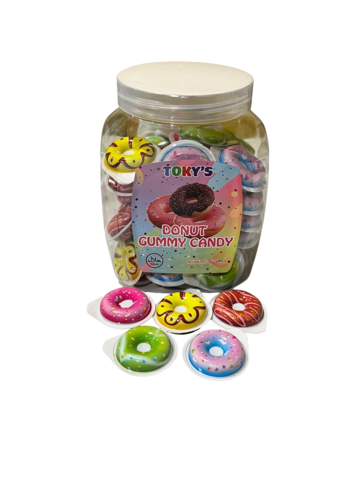 WhatsApp Image 2026-01-09 at 16.48.14 Soft Gummy Donut 10 gr (1x50) - Afbeelding 1