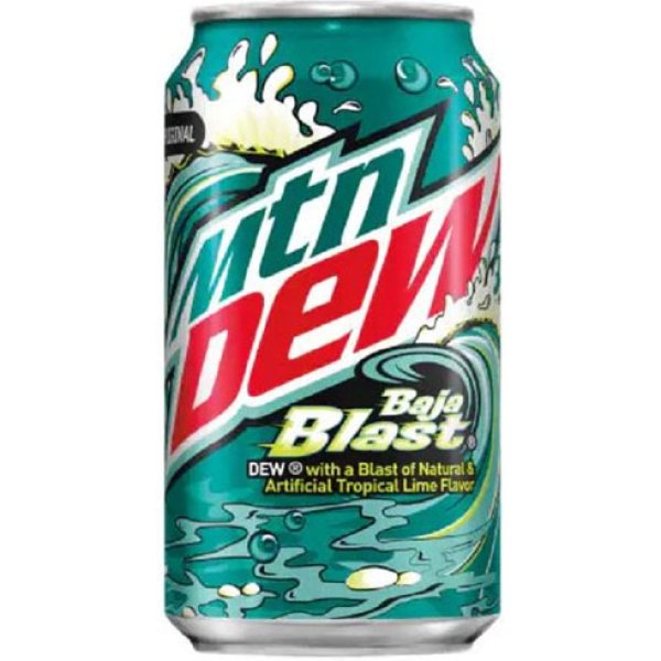 Mountain Dew Baja Blast Tropical 355 ml NL (1x12)