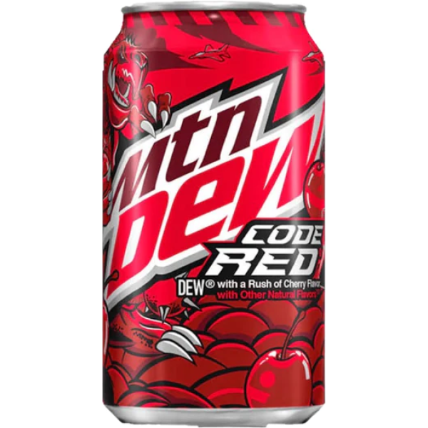 Mountain Dew Code Red Cherry 355 ml NL (1x12)
