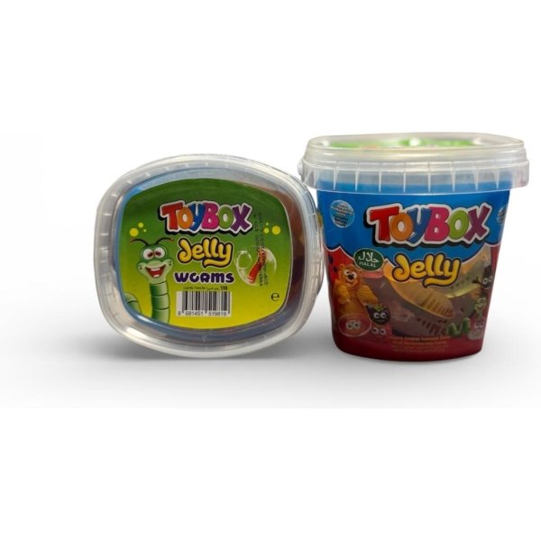 Toybox Jelly Worms 170g (1x12)