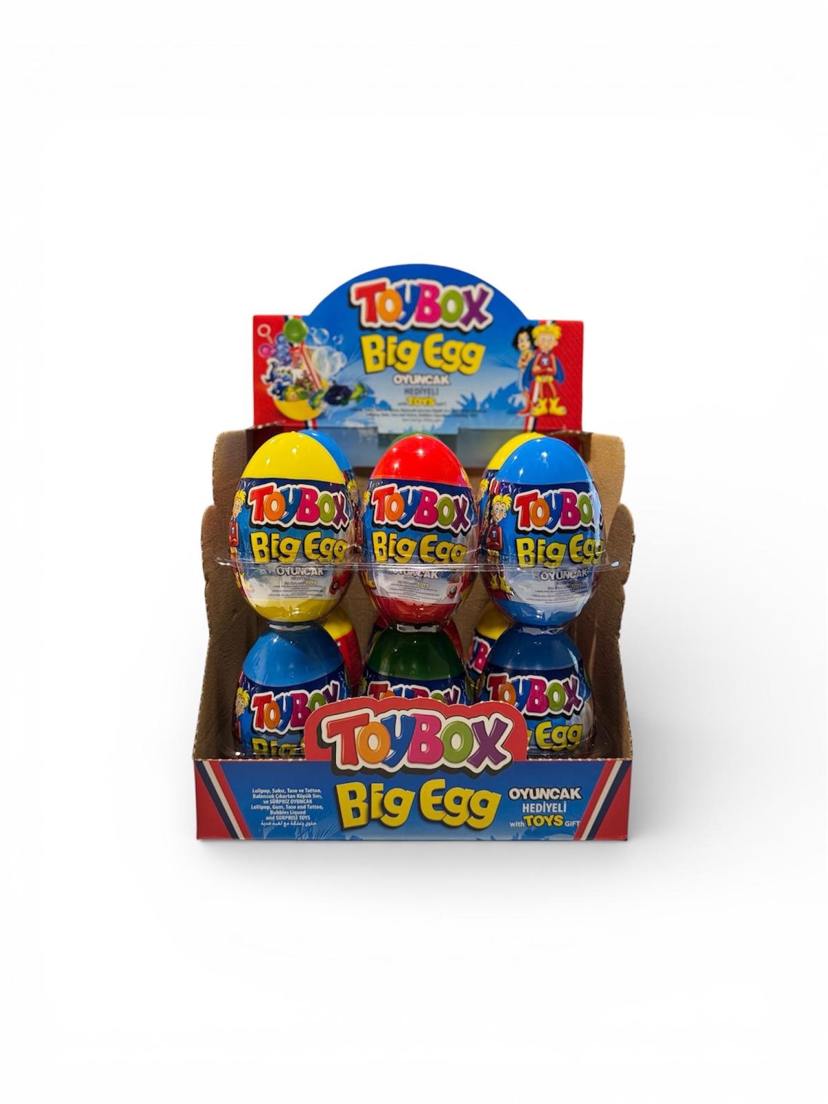WhatsApp Image 2026-02-03 at 18.26.20 Toybox Big Egg met Speelgoed 13.5 g (1x12) - Afbeelding 1