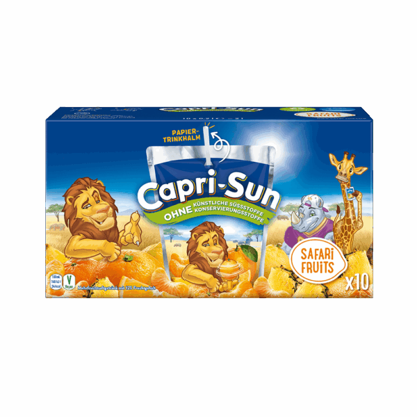 Capri-Sun Safari Fruits 10 x 200 ml (1x4)