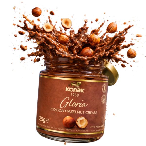 Konak Hazelnoot Smeercreme 250 Gr (1x12)