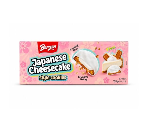Bergen Japanese Cheesecake 128gr (1x27)