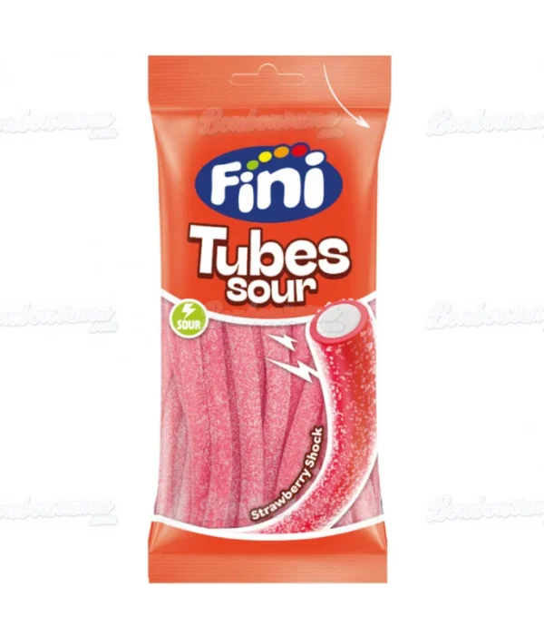Fini Tubes Sour Strawberry 90 g (1x12)