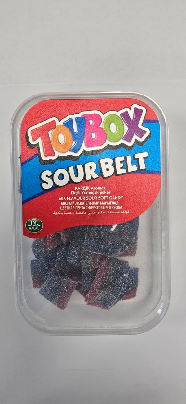 Toybox sour Sour Belt (Zure Zachte Snoepjes) 170gr