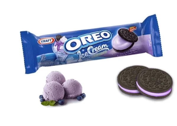 Oreo Ice Cream Blueberry 105 g (1x24)