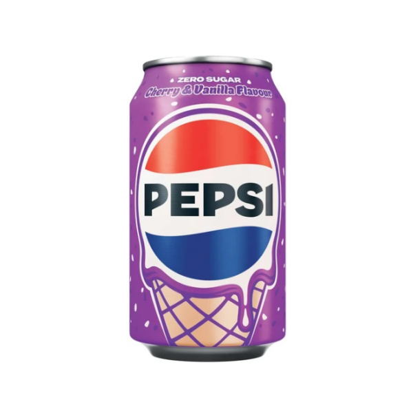 Pepsi Cherry Vanilla Zero Sugar 330 ml (1x24)
